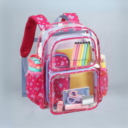 1 Pack Clear Backpack for Kids