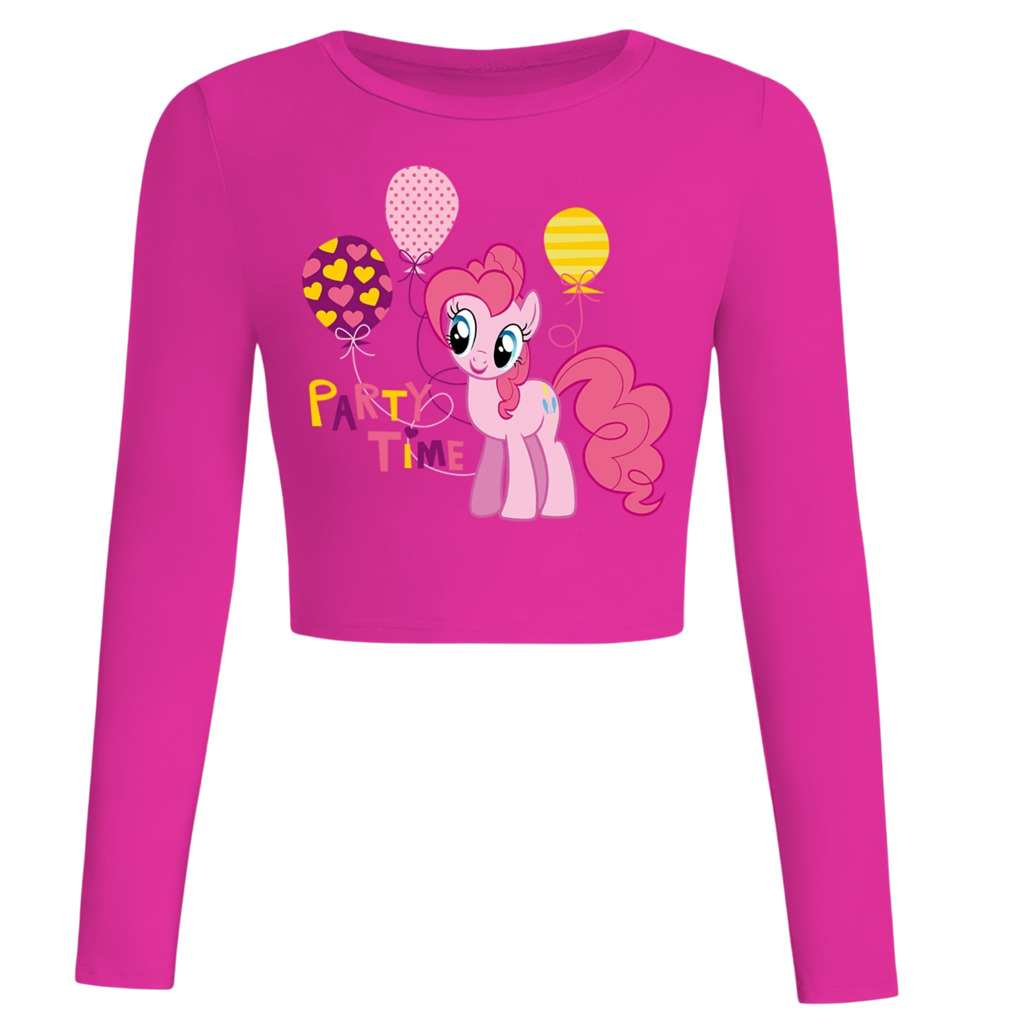 Pinkie Pie Inspired Long Sleeve T Shirt For Girls 