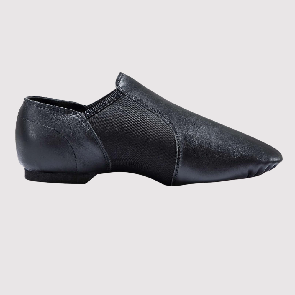 Kids Leather Slip On Jazz Dance Shoes
