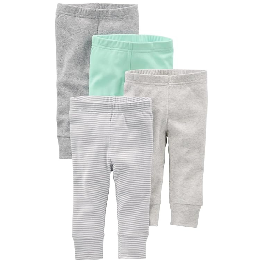 Unisex Babies Pant Pack Of 4