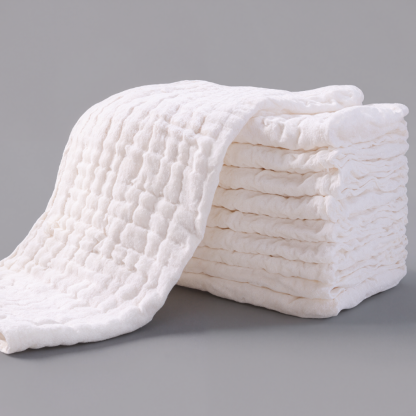  Muslin Burp Cloths for Baby 10 Pack