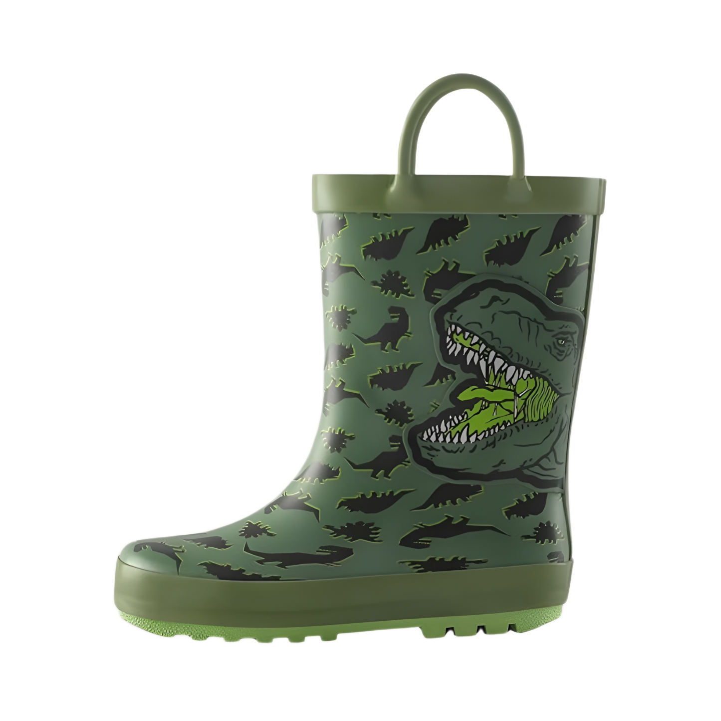 Waterproof Rubber Kids Rain Boots for Girls Boys and Toddlers