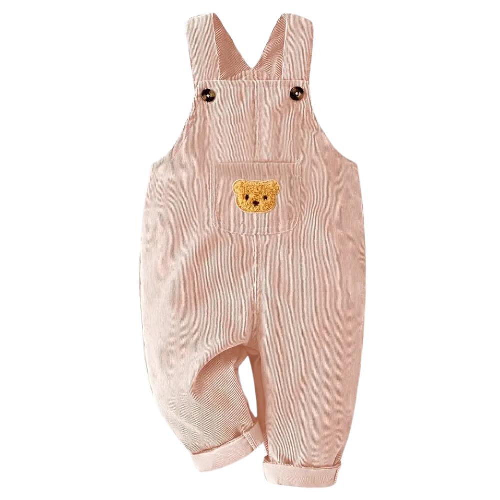 Cozy Boys Corduroy Overalls Perfect For Outdoor