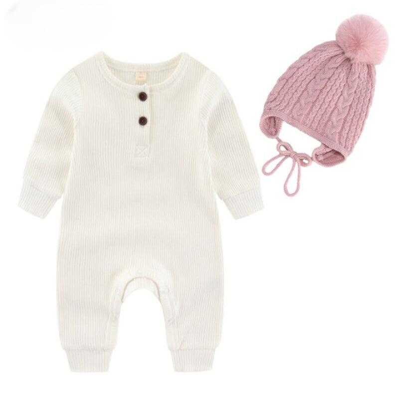 Winter Baby Knitted Romper-Children Cloth Shop