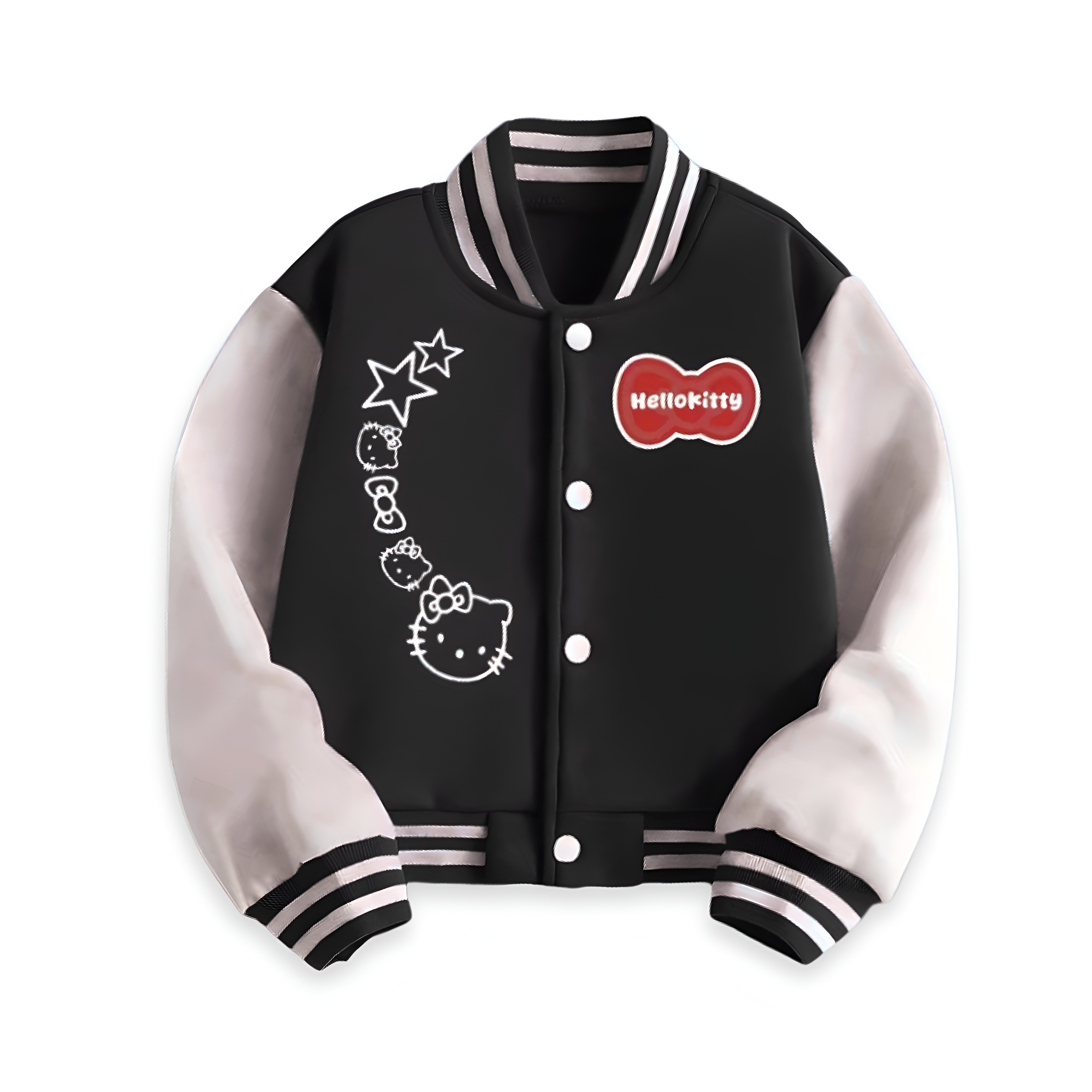 Stylish Hello Kitty Printed Jacket For Girls 