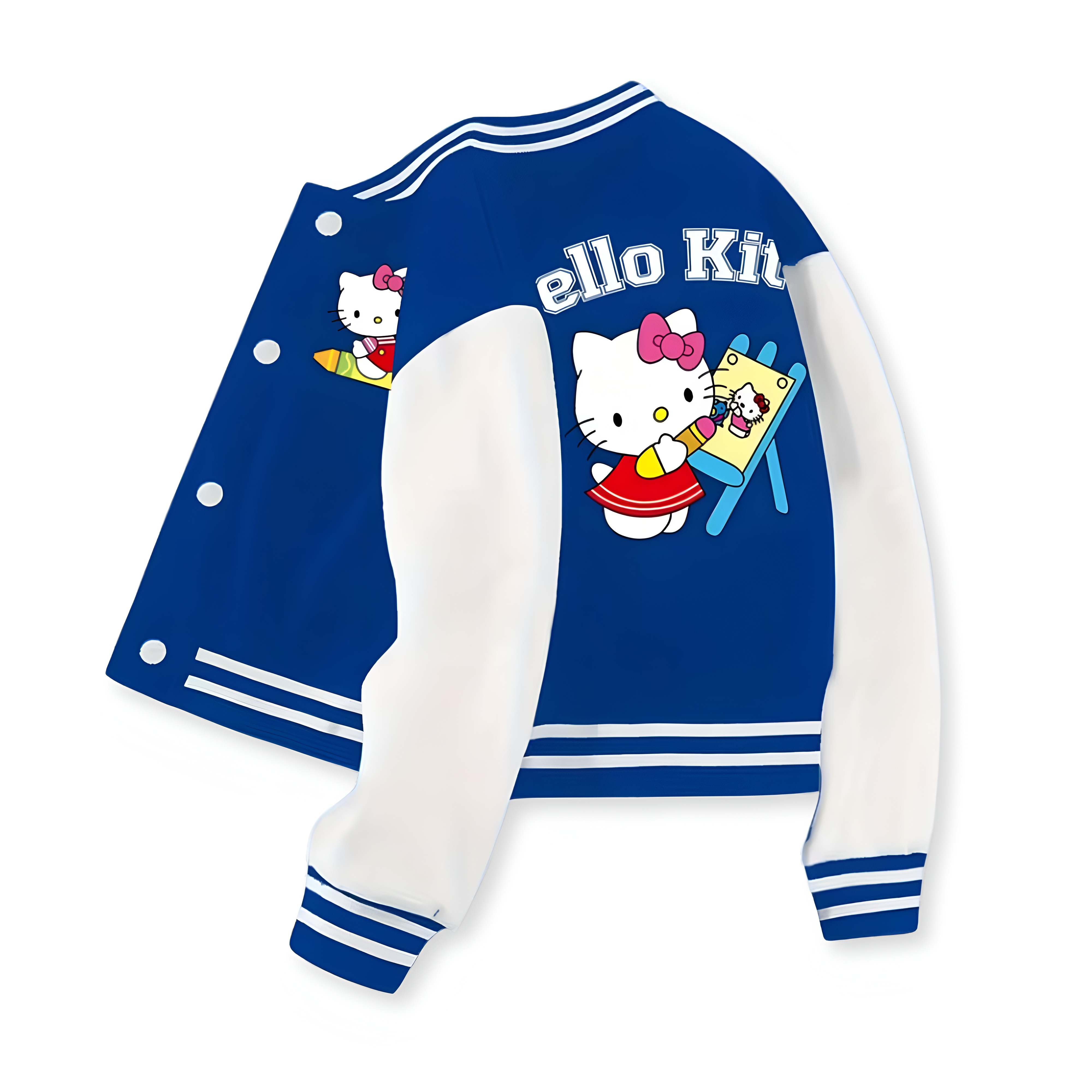 Stylish Hello Kitty Inspired Girls Jacket For Everyday Wear
