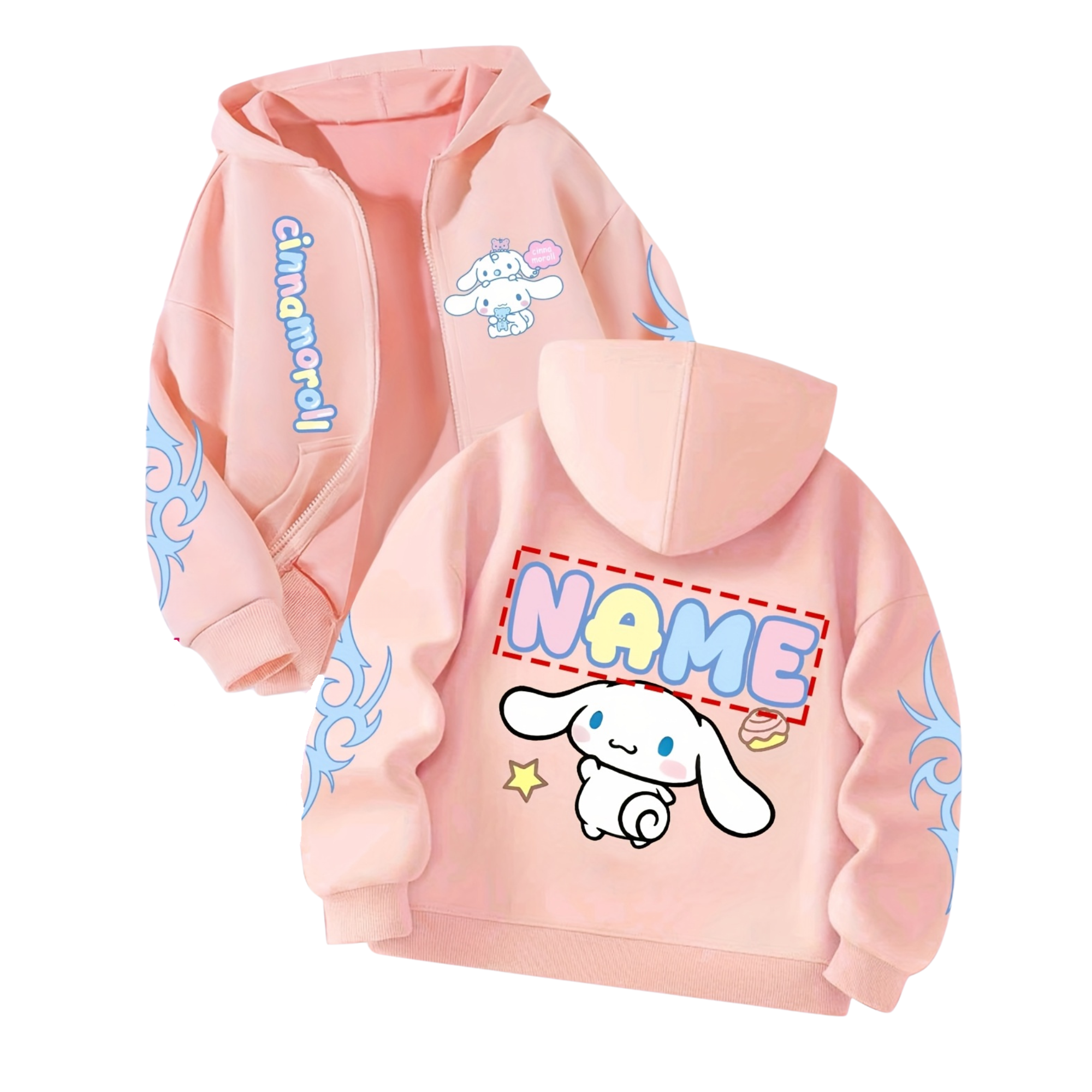 Stylish Cinnamoroll Themed Hoodie For Girls 