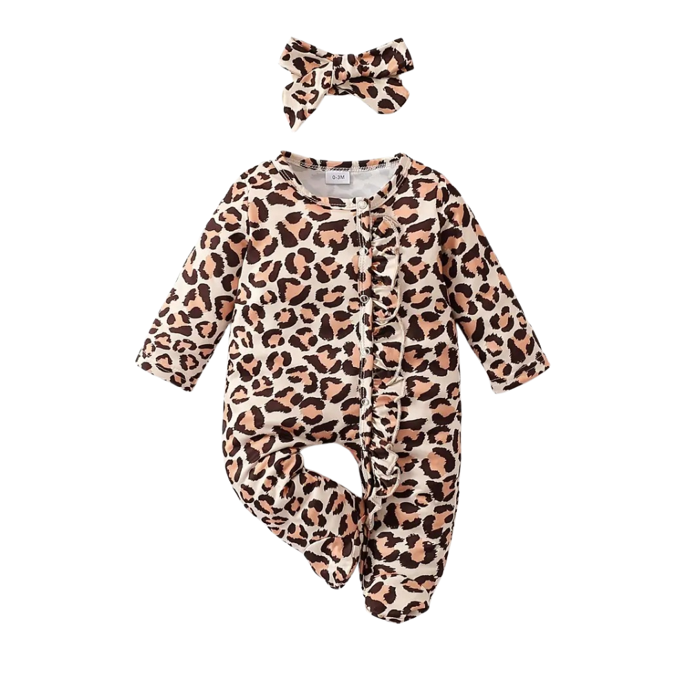 Casual One Piece Romper For Baby Girls