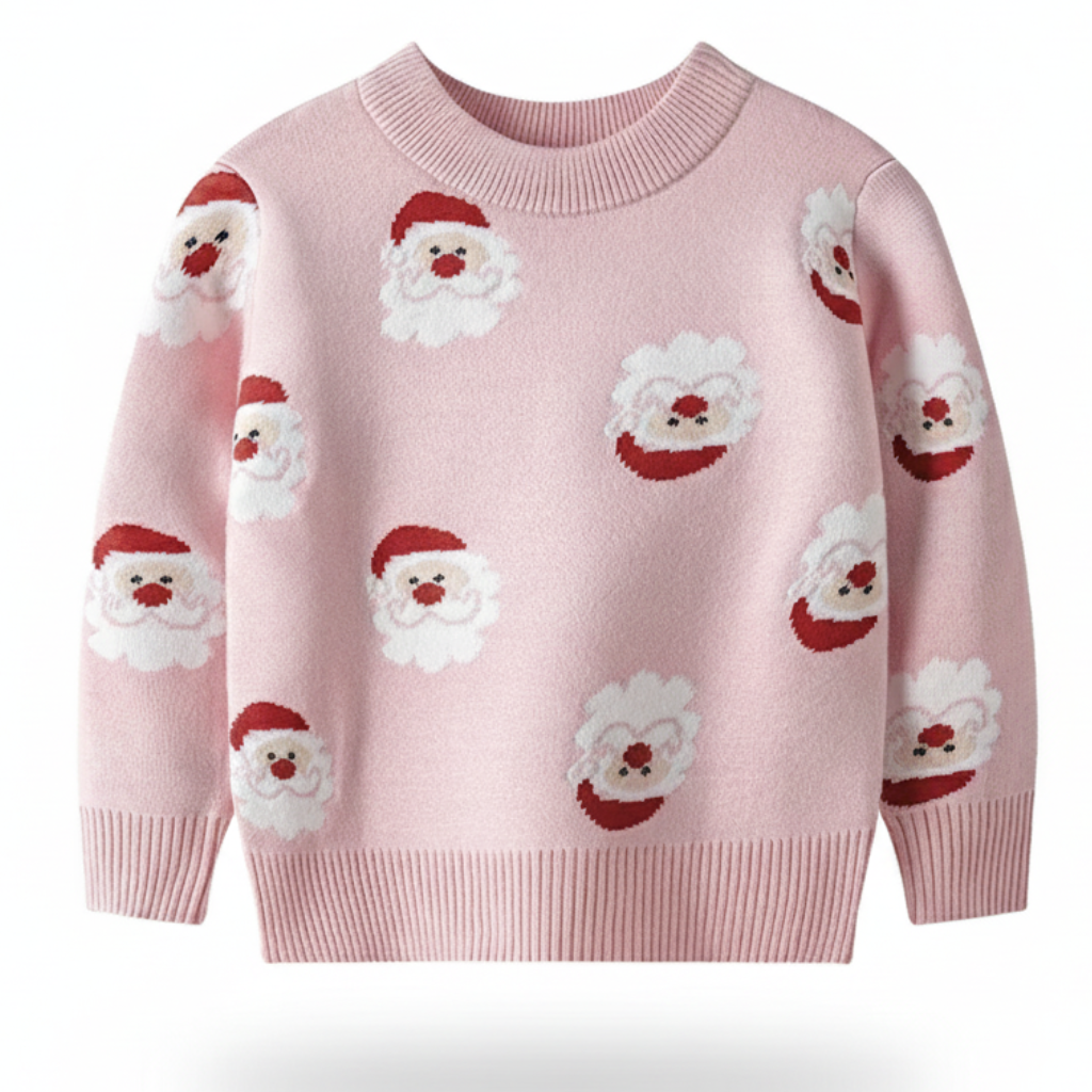 Festive Christmas Knit Sweater For Kids Collection