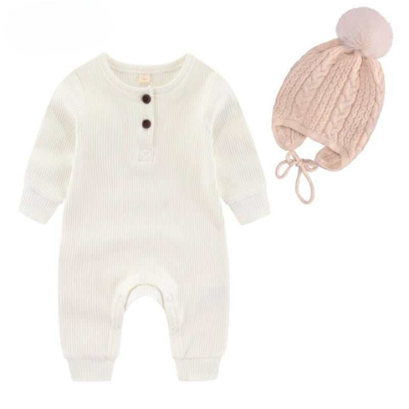 Infant Boy Girl Jumpsuit Knitted Romper-Children Cloth Shop