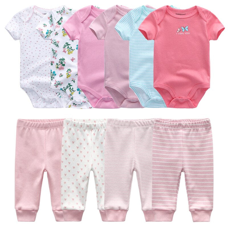 Infant Baby Boy And Girl Bodysuits Clothes Set-Children Cloth Shop