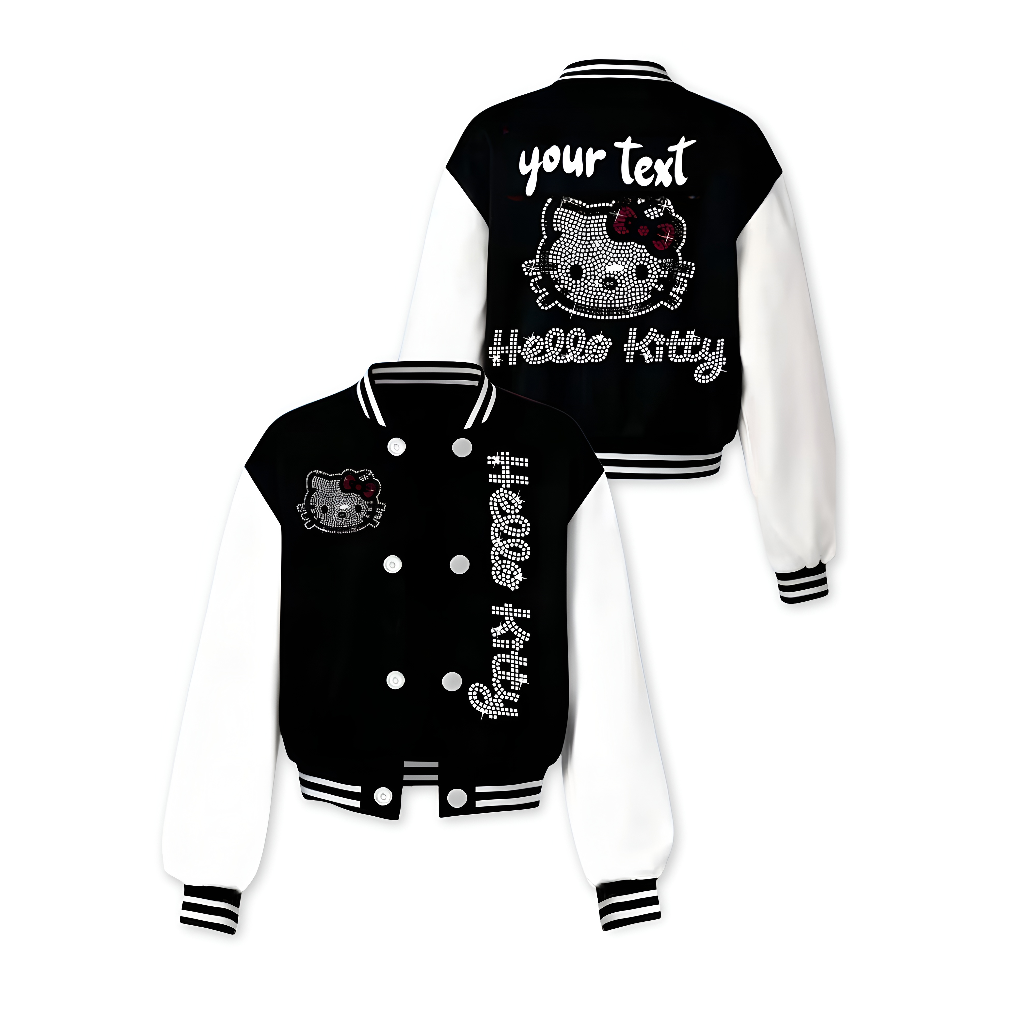 Customized Lightweight Baseball Casual Jacket For Girls 