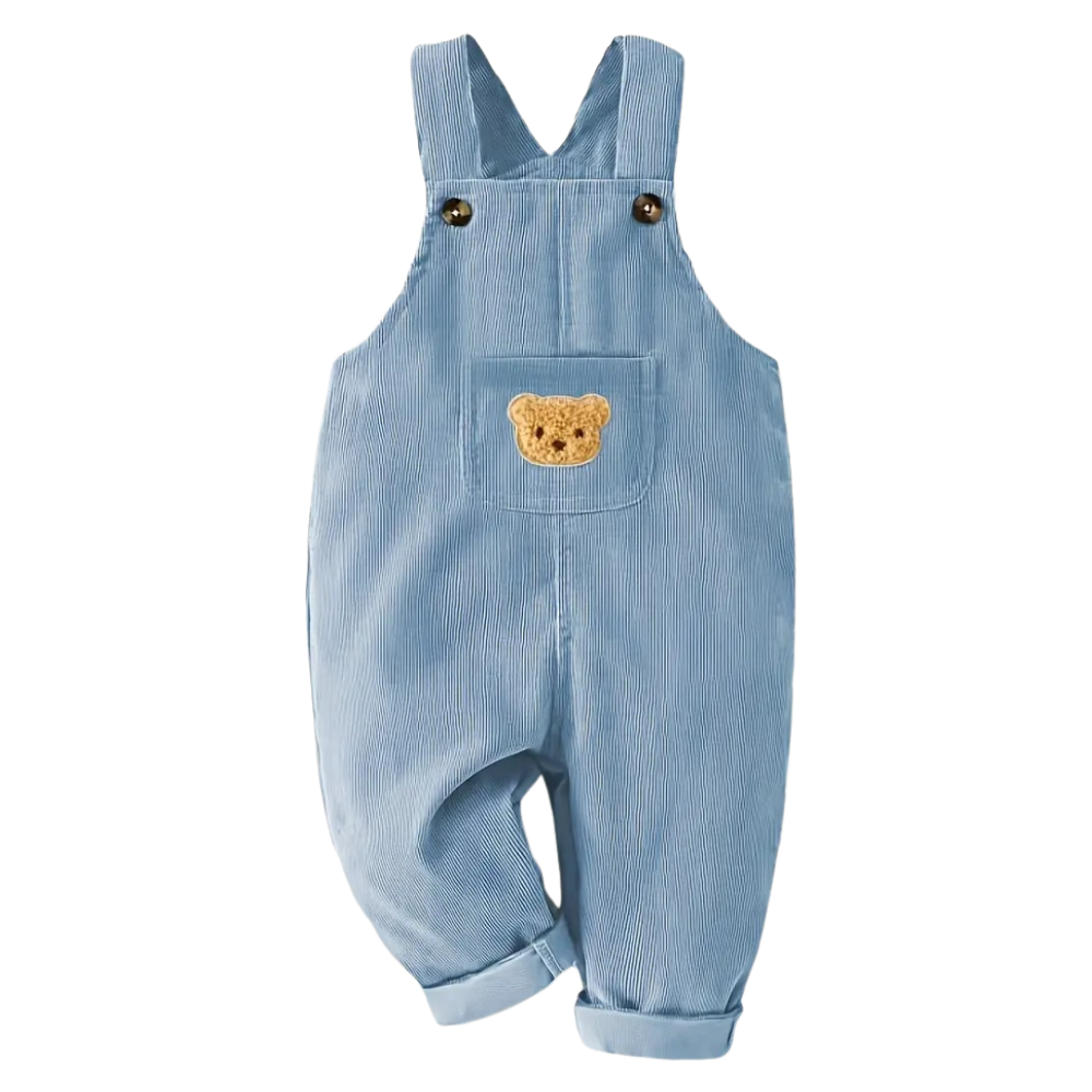 Cozy Boys Corduroy Overalls Perfect For Outdoor