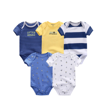 Newborn's 5Pcs Baby Bodysuit Set-Children Cloth Shop