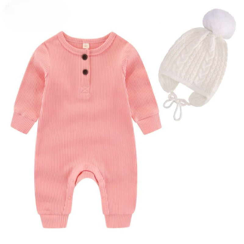 Infant Boy Girl Jumpsuit Knitted Romper-Children Cloth Shop