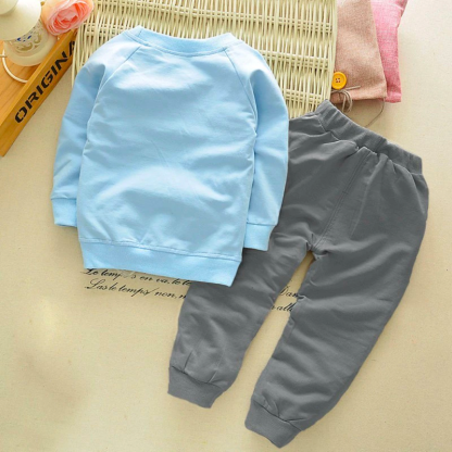 The Pastel Elephant Children's Suit-Children Cloth Shop