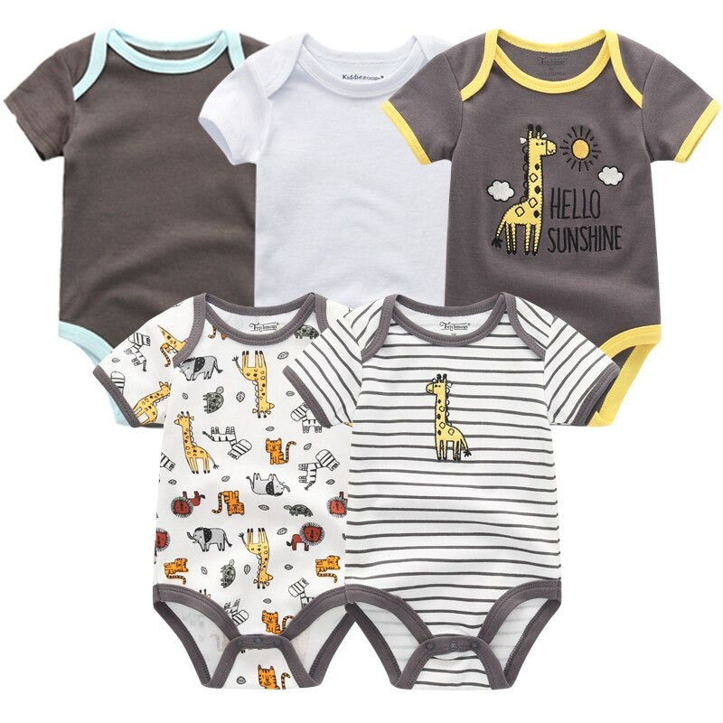 Multicolor Newborn Neutral Clothes Unisex Baby Jumpsuits-Children Cloth Shop