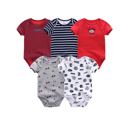 Newborn's 5Pcs Baby Bodysuit Set-Children Cloth Shop