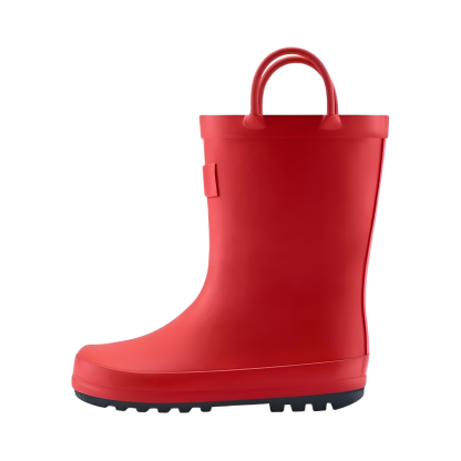 Waterproof Rubber Kids Rain Boots for Girls Boys and Toddlers