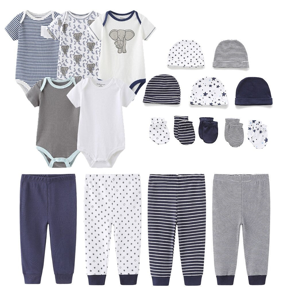 Newborn Unisex Baby Clothes Bodysuits Outfits-Children Cloth Shop