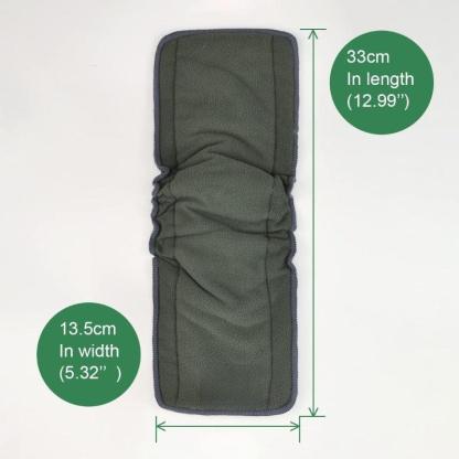 Charcoal Bamboo Diaper Inserts-Children Cloth Shop