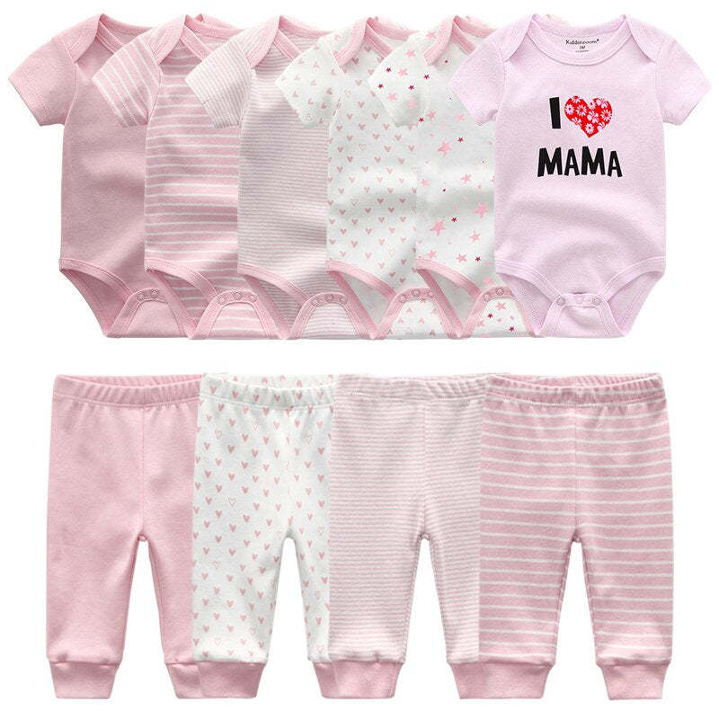 Infant Baby Boy And Girl Bodysuits Clothes Set-Children Cloth Shop