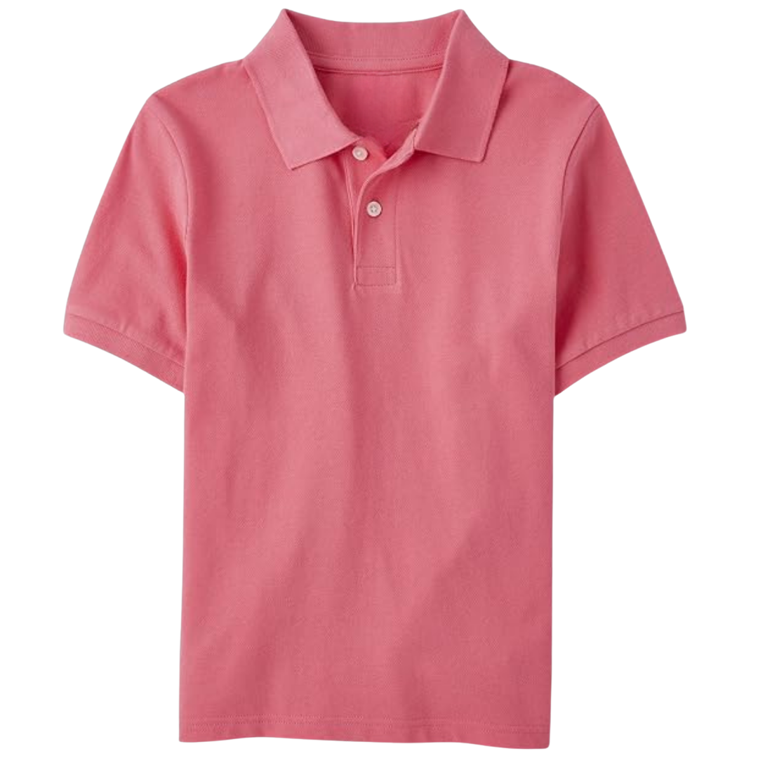 Boys Uniform Short Sleeve Pique Polo