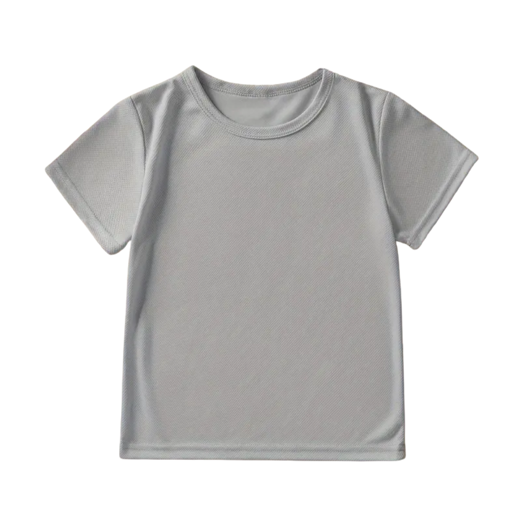 Lightweight Summer Tee with Round Neck