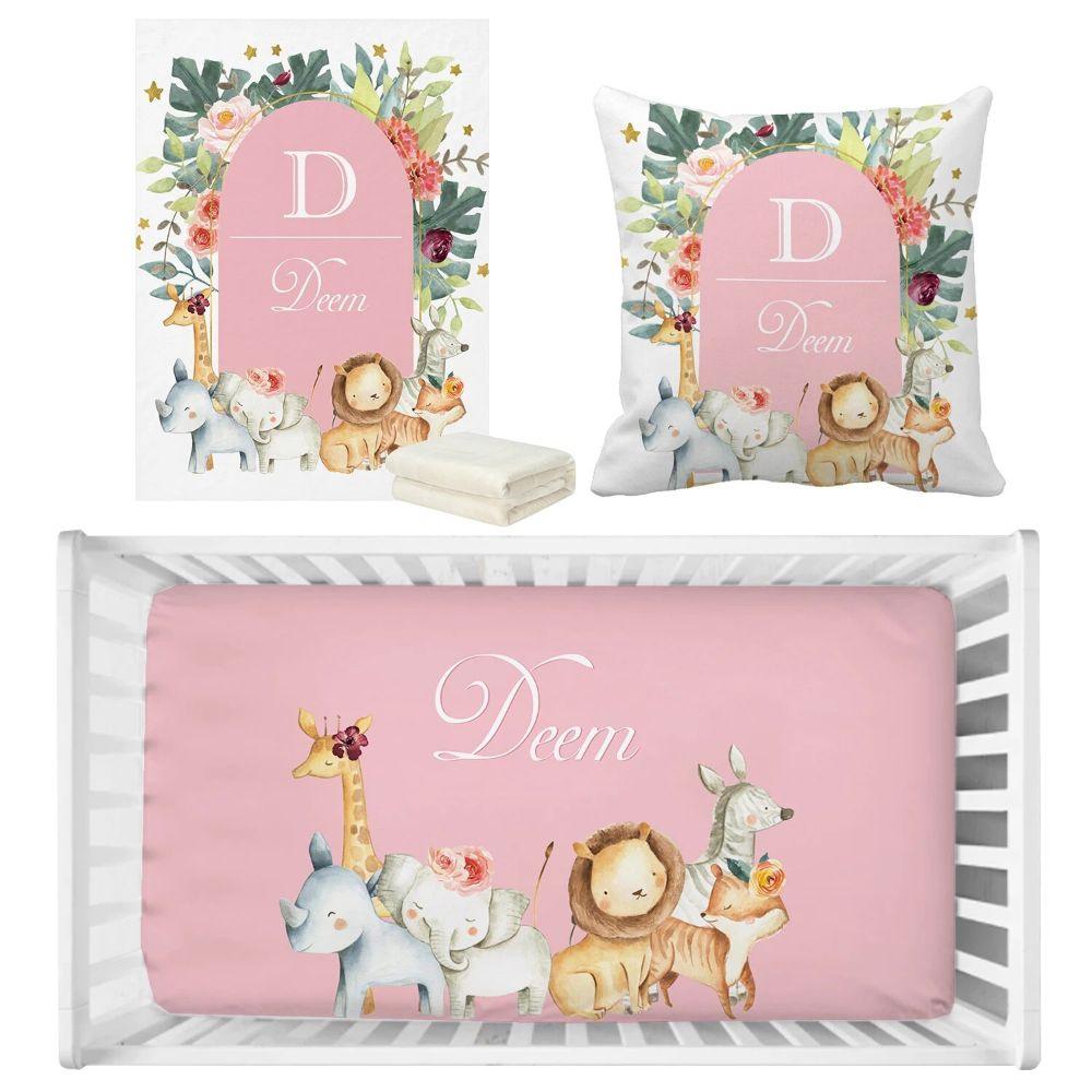 Custom Jungle Bedding Set-Children Cloth Shop