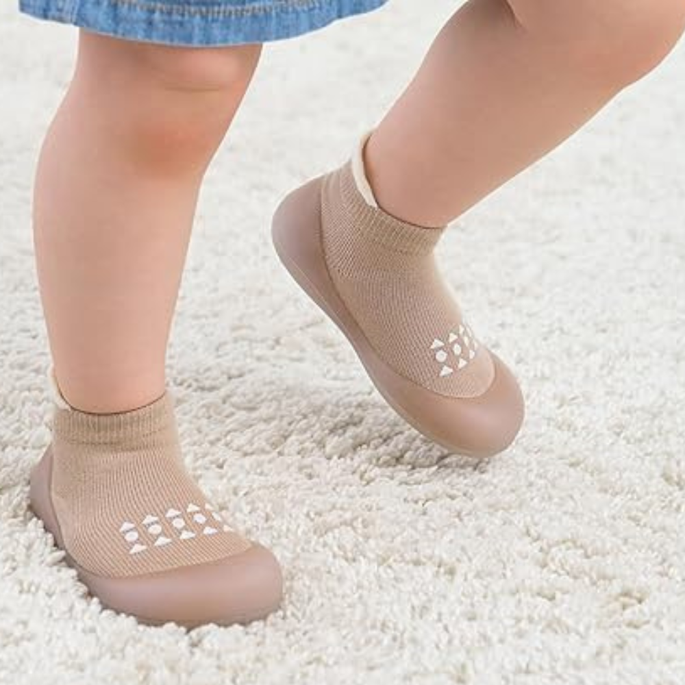 Baby Sock Walking Shoes Non Slip Soft Sole Sneakers for Boys and Girls