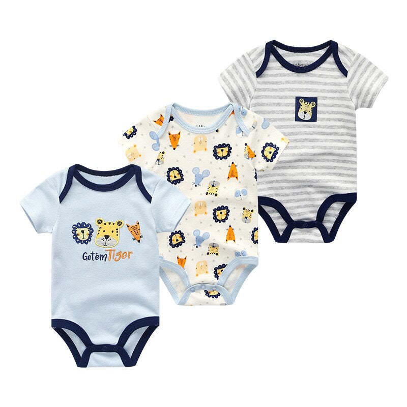 3Pcs Newborn Girl Clothes Bodysuits-Children Cloth Shop