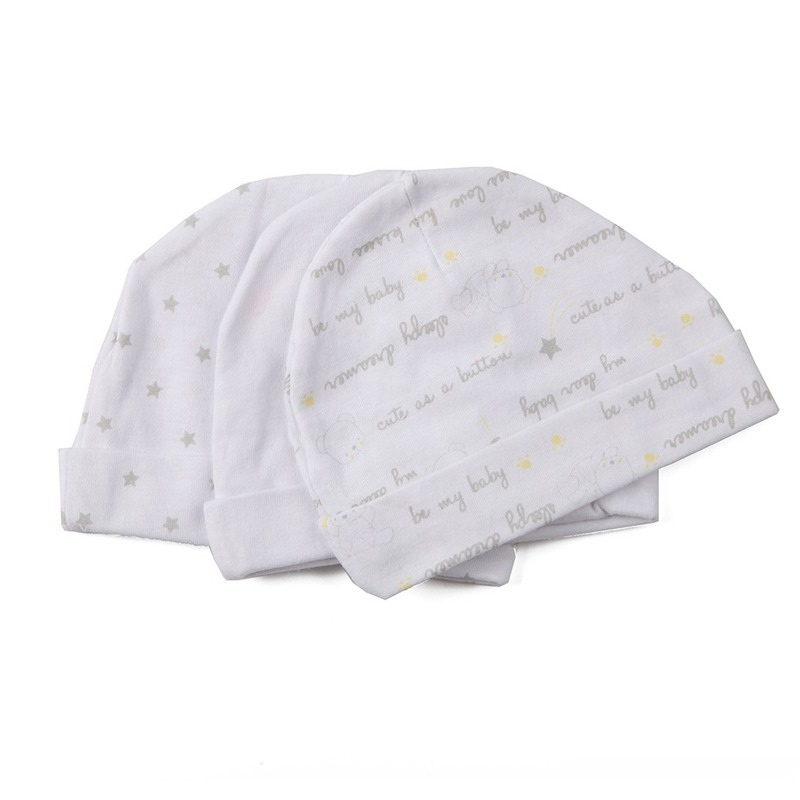 0-6 Months Newborn Pure Cotton Hats-Children Cloth Shop