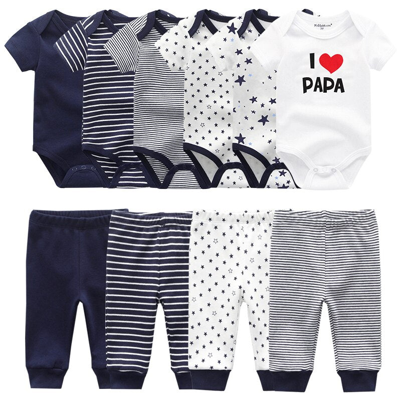 Infant Baby Boy And Girl Bodysuits Clothes Set-Children Cloth Shop