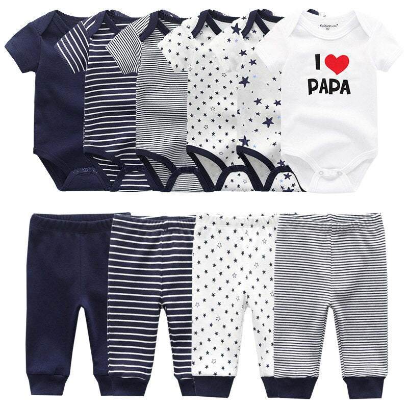 Infant Baby Boy And Girl Bodysuits Clothes Set-Children Cloth Shop