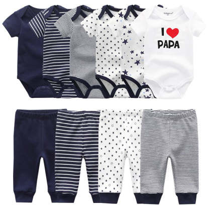 Infant Baby Boy And Girl Bodysuits Clothes Set-Children Cloth Shop