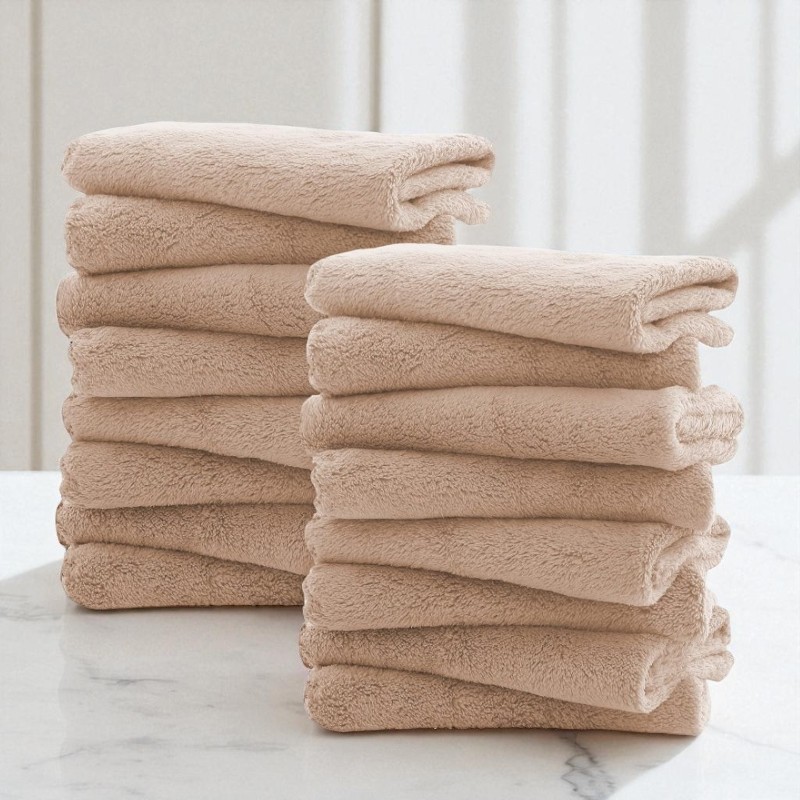 16 Pieces Ultra Absorbent Burping Cloth For Baby