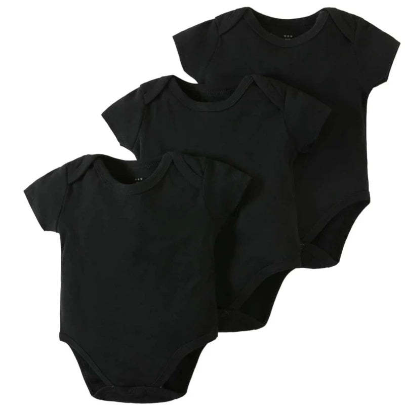 4Pcs Solid Color Long Sleeve Jumpsuit-Children Cloth Shop