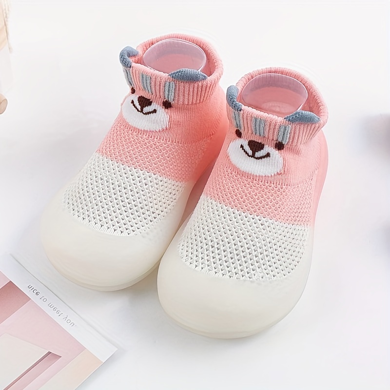 Mesh Lightweight Cartoon Sock Shoes For Kids
