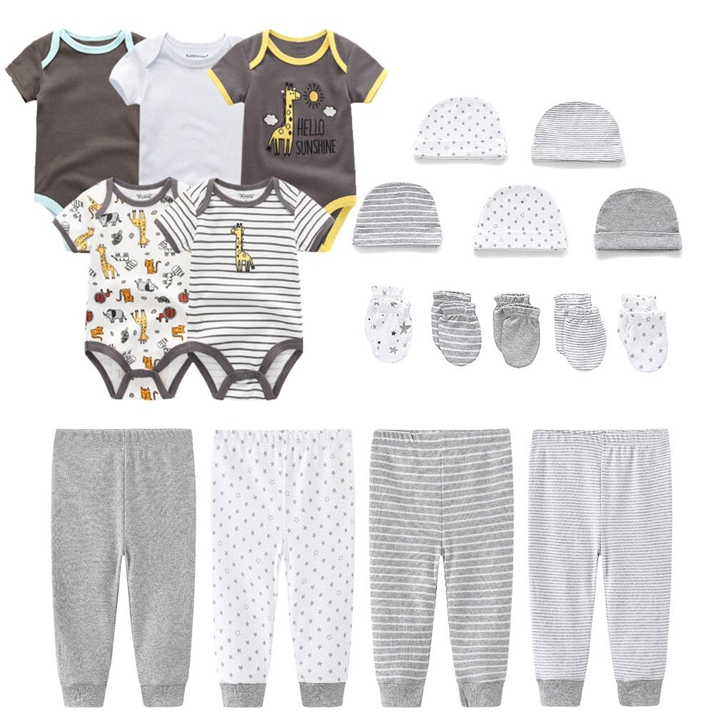 Newborn Unisex Baby Clothes Bodysuits Outfits-Children Cloth Shop