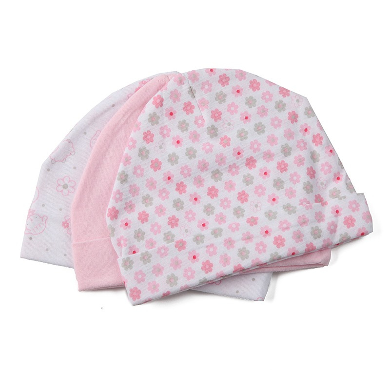 0-6 Months Newborn Pure Cotton Hats-Children Cloth Shop