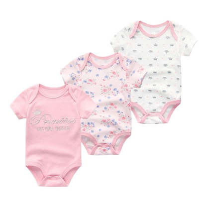 3Pcs Newborn Girl Clothes Bodysuits-Children Cloth Shop
