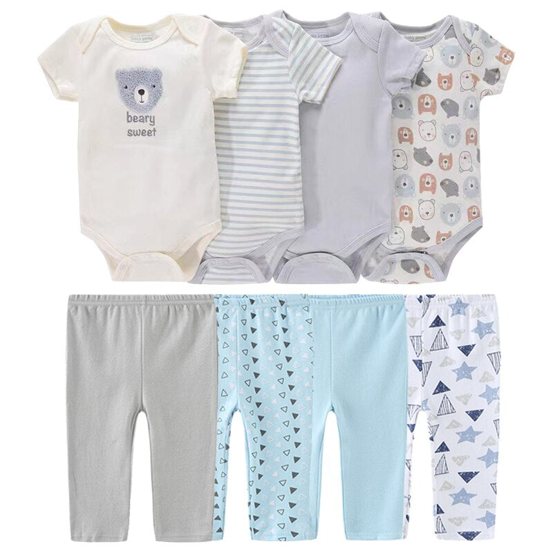 Infant Newborn Clothes Outfits Bodysuits-Children Cloth Shop