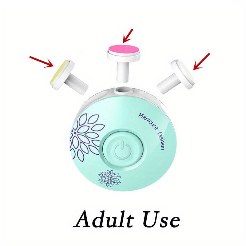 Electric Nail Filer Trimmer Tool Care Kit For Kids