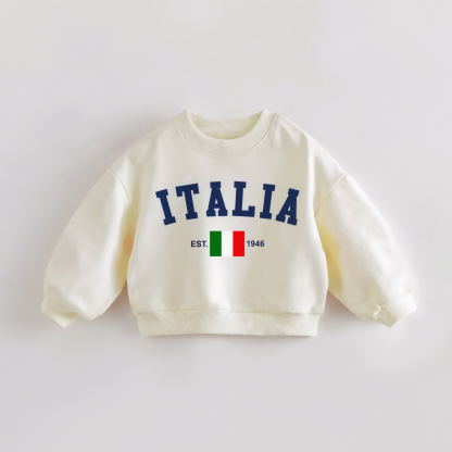 Italia Est 1946 Printed Toddler Sweatshirt