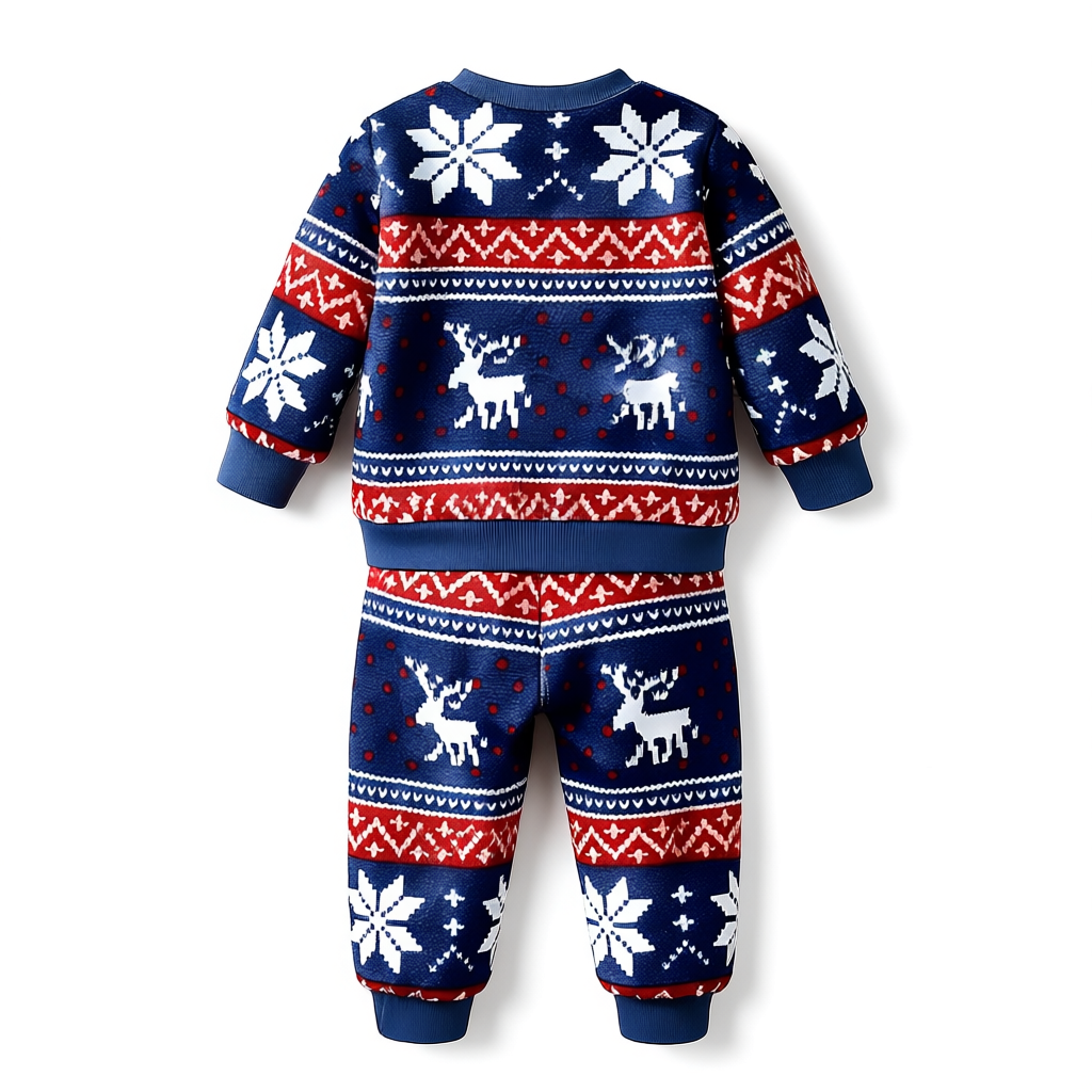 Newborn Winter Flannel Three Piece Set