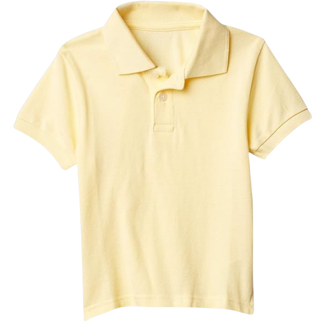 Boys Uniform Short Sleeve Pique Polo