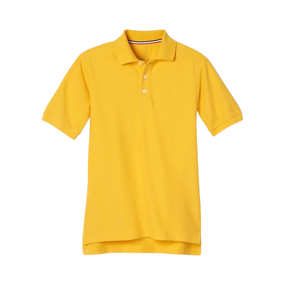 Boys Short Sleeve Pique Uniform Shirt