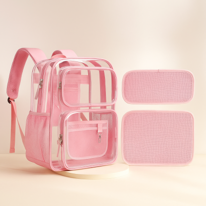 Clear Bookbag Backpack For School
