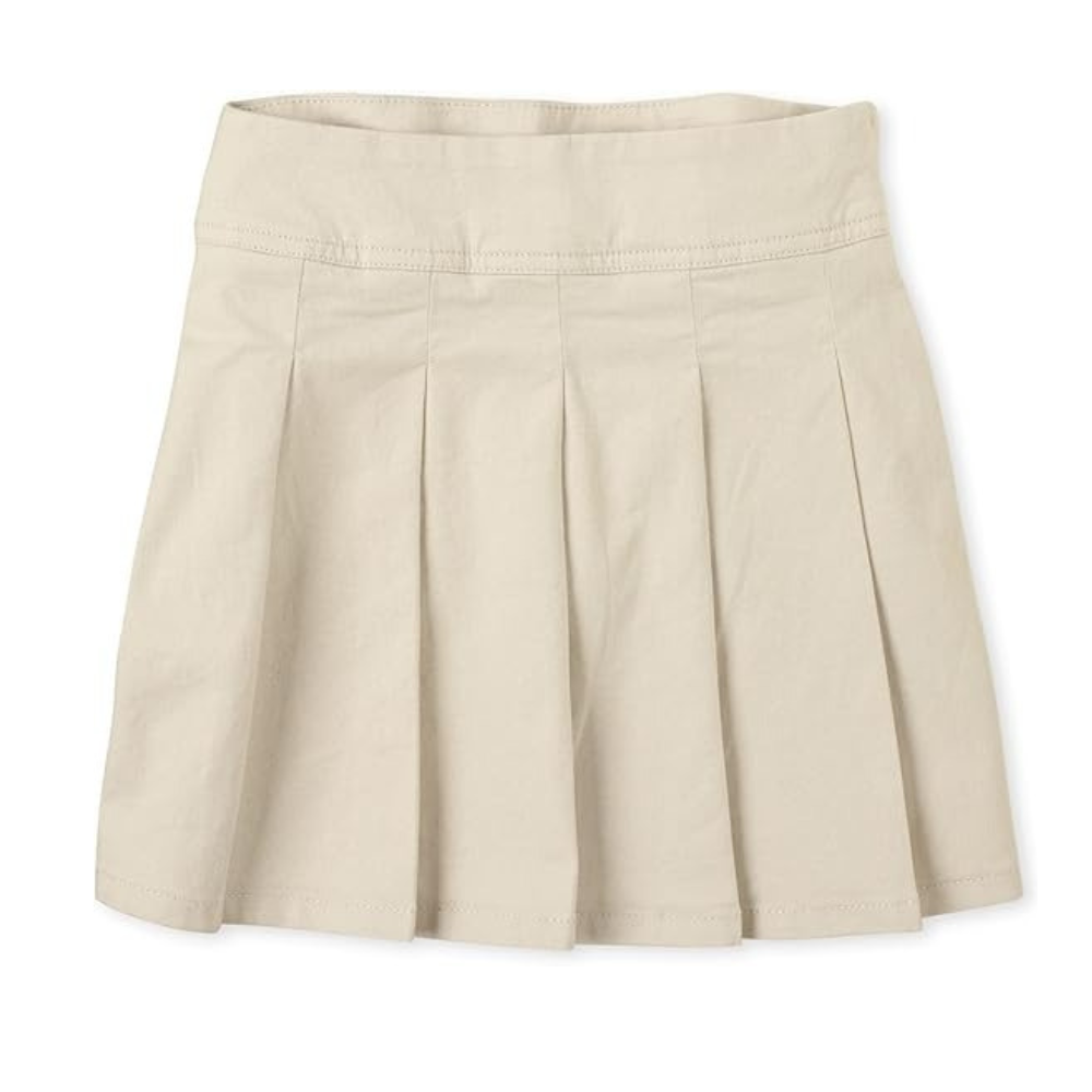 Girls Uniform Pleated Skort
