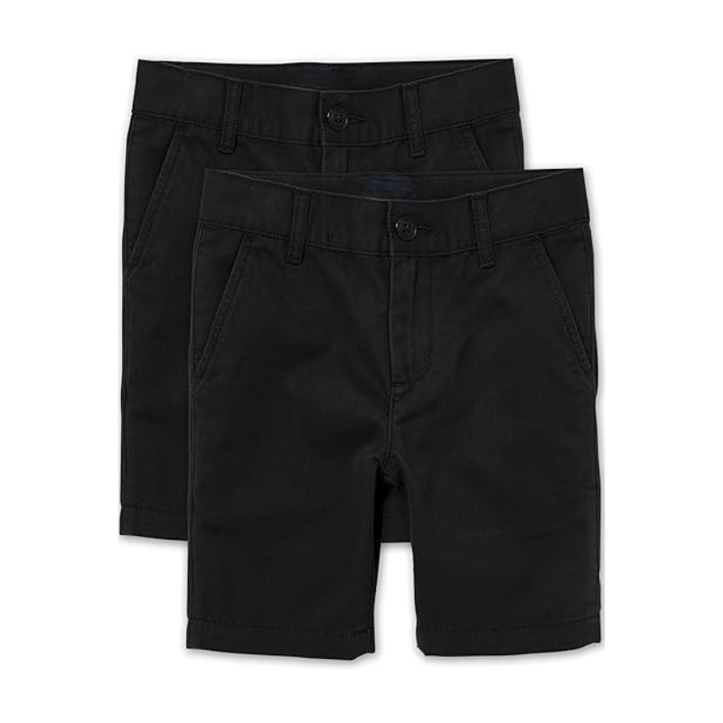 Pack Of 2 Boys Stretch Chino Shorts